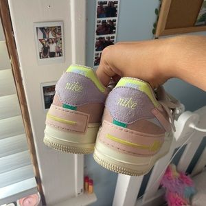 Nike air forces pastel! 🩷
